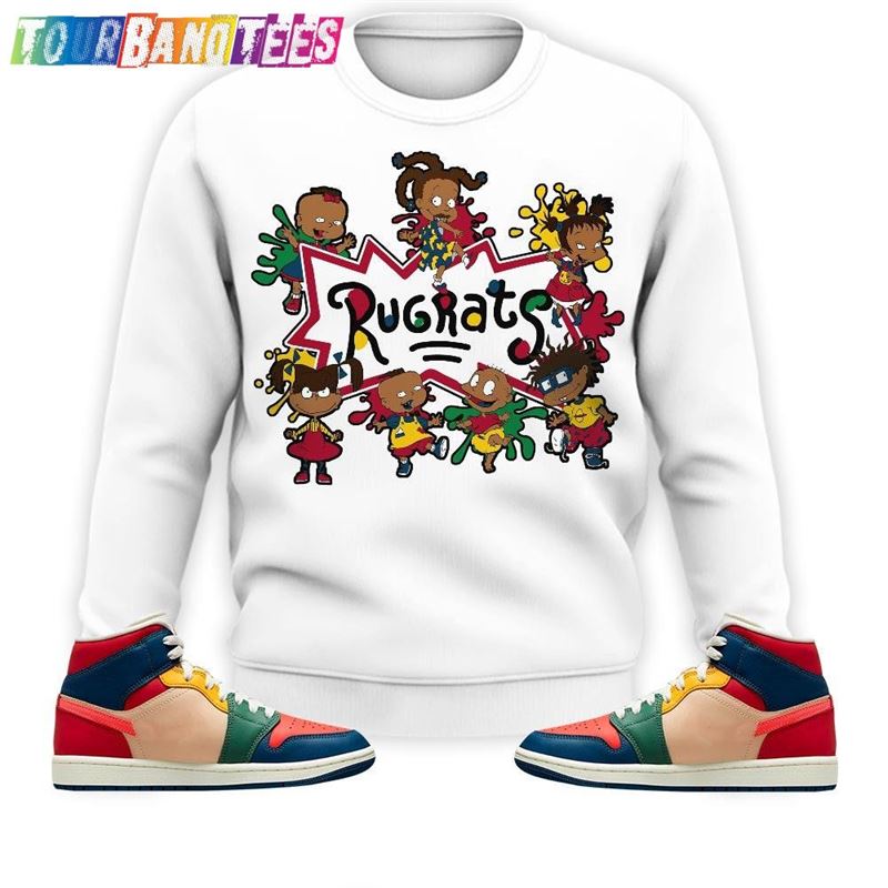 New Kicks Shirt Jordan Mid Multi Color Funny Rugrats 90S Kids Melanin Sweatshirt Classic 29Uf177128 – Utopia Fashion