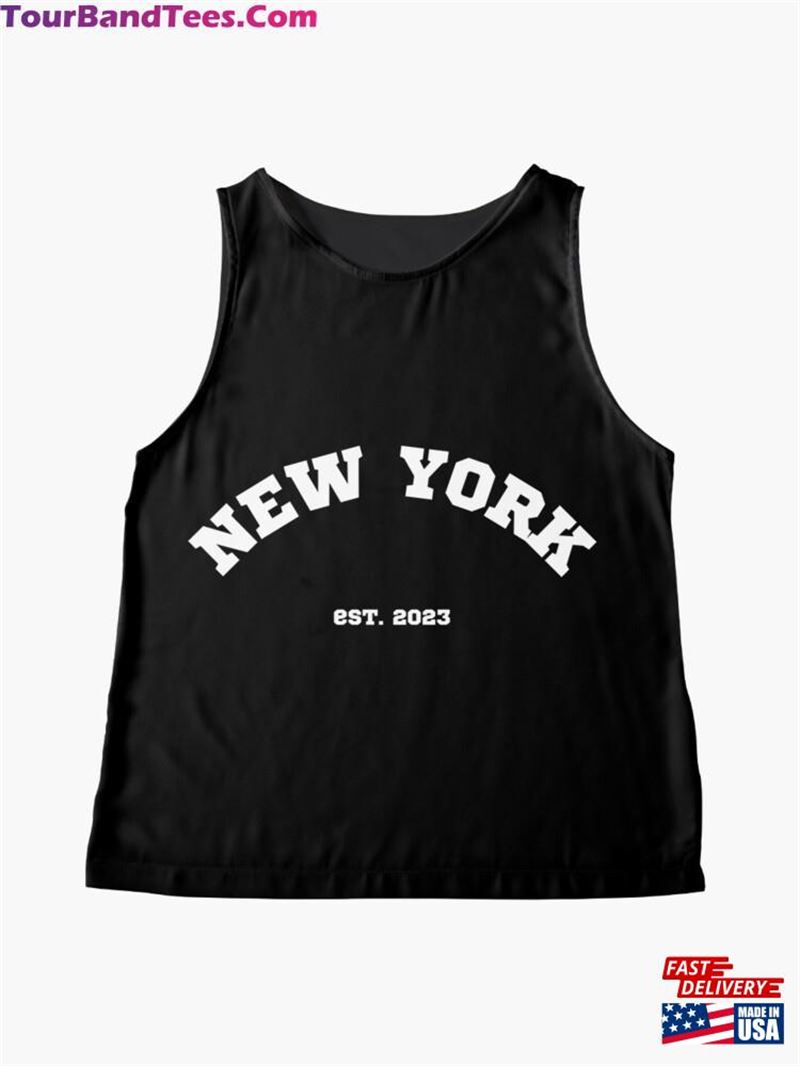 New York City Est Sleeveless Top Hoodie T-Shirt 29Uf177219 – Utopia Fashion