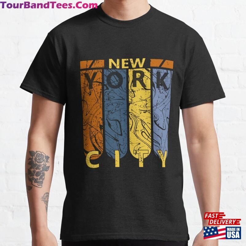 New York City Stylish T Shirt And Apparel Abstract Design Classic T-Shirt Unisex Hoodie 29Uf187569 – Utopia Fashion