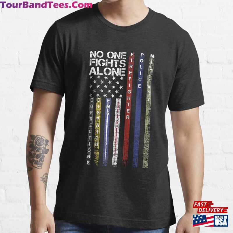 No One Fights Alone Essential T-Shirt Hoodie Classic 29Uf172050 – Utopia Fashion