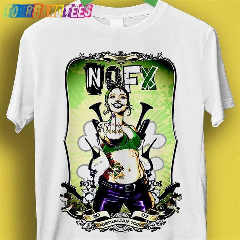 Nofx Australian Tour Punk Rock Design Meme Gift Tee Gamer Cult Movie Music T-Shirt Sweatshirt Classic 29Uf179563 – Utopia Fashion