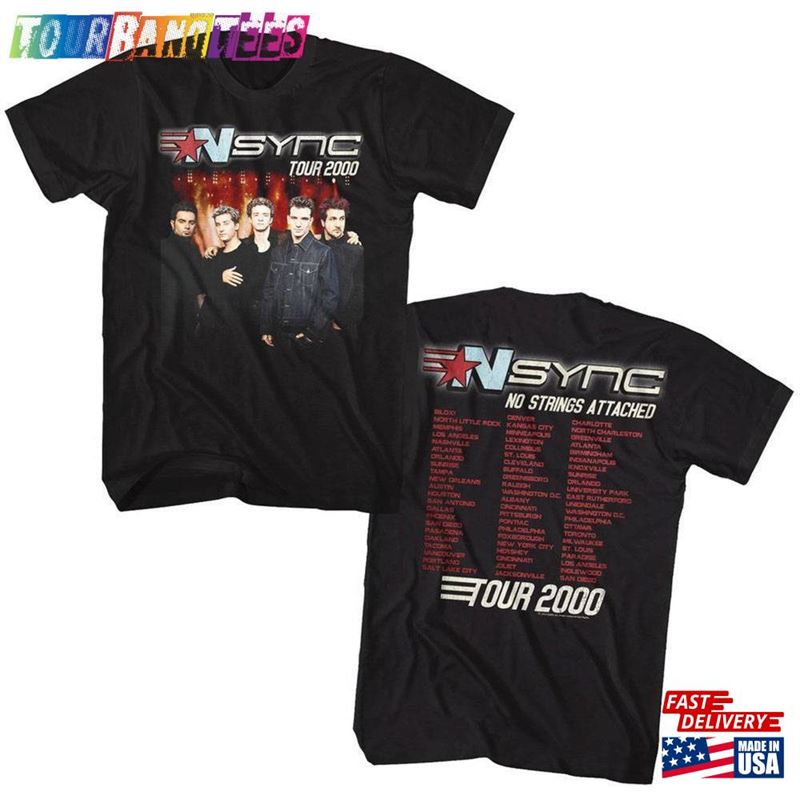 Nsync Tour Black Adult T-Shirt Classic Hoodie 29Uf173753 – Utopia Fashion