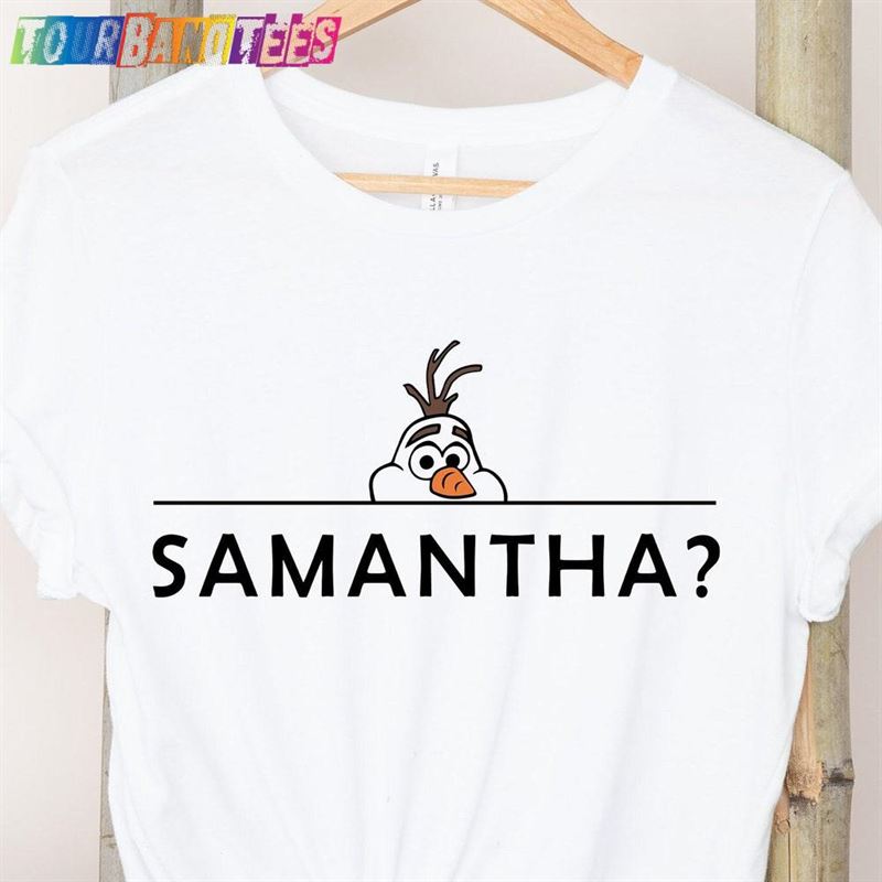 Olaf T-Shirt Samantha Funny Frozen Sweatshirt Classic 29Uf178396 – Utopia Fashion