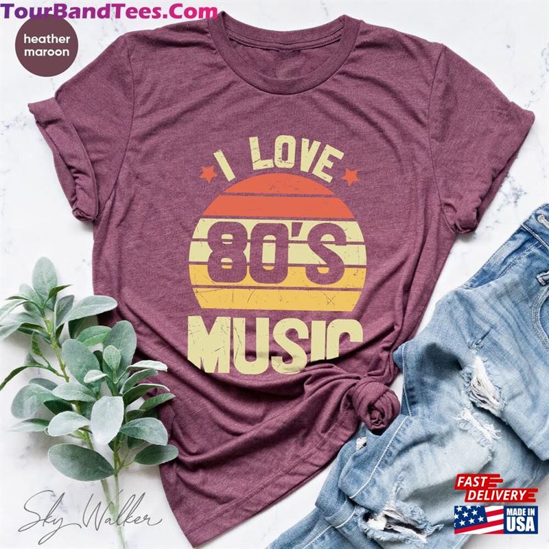 Old Music Fans T-Shirt 80S Nostalgia Shirts Classic Sweatshirt 29Uf167059 – Utopia Fashion