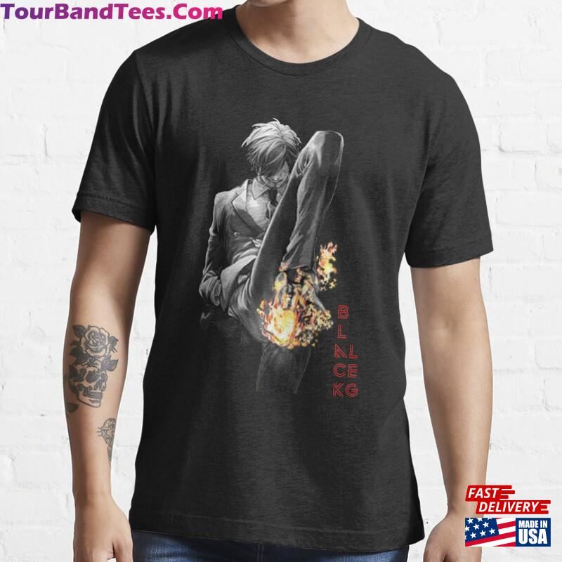 One Piece Black Leg Sanji Sticker T T-Shirt Sweatshirt 29Uf181789 – Utopia Fashion