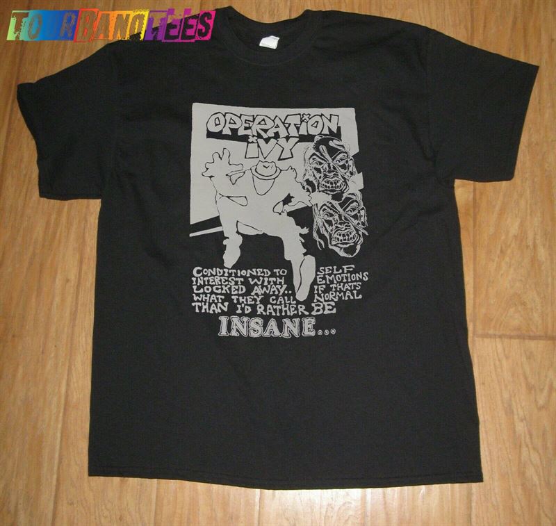 Operation Ivy Ska Punk Rock Concert Tour Gildan Tshirt Sweatshirt Hoodie 29Uf165847 – Utopia Fashion