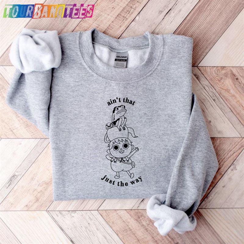 Over The Garden Wall Shirt Sweatshirt Frog Vintage Cartoon Unisex Sweater Hoodie T-Shirt 29Uf175128 – Utopia Fashion