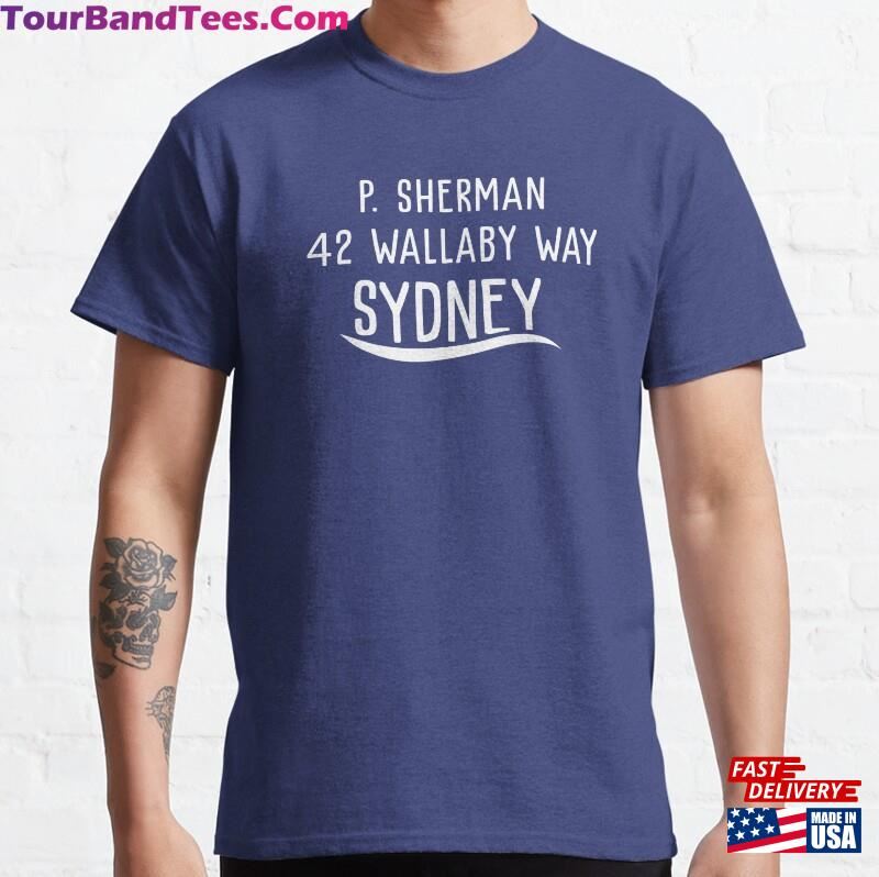 P Sherman Wallaby Way Sydney Classic T-Shirt 29Uf187118 – Utopia Fashion