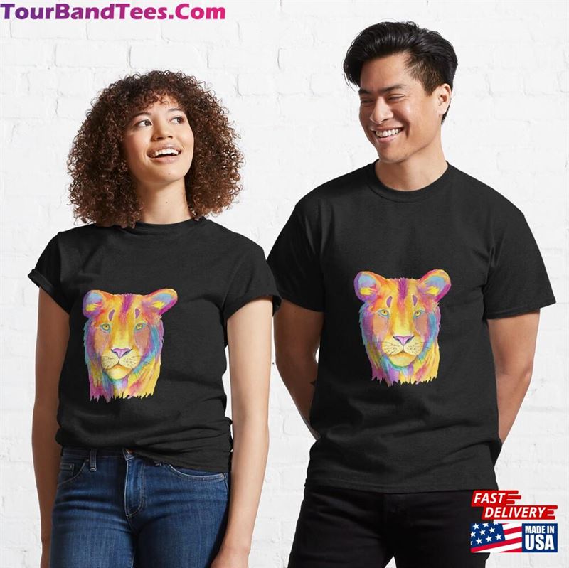 Painted Lion T-Shirt Sweatshirt 29Uf167689 – Utopia Fashion