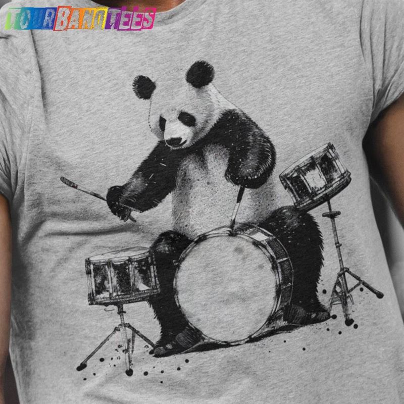 Panda Drumming T-Shirt Classic Sweatshirt 29Uf175110 – Utopia Fashion