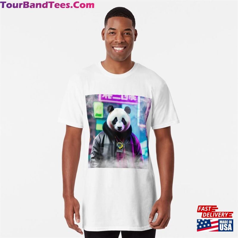 Panda Long T-Shirt Classic 29Uf182224 – Utopia Fashion