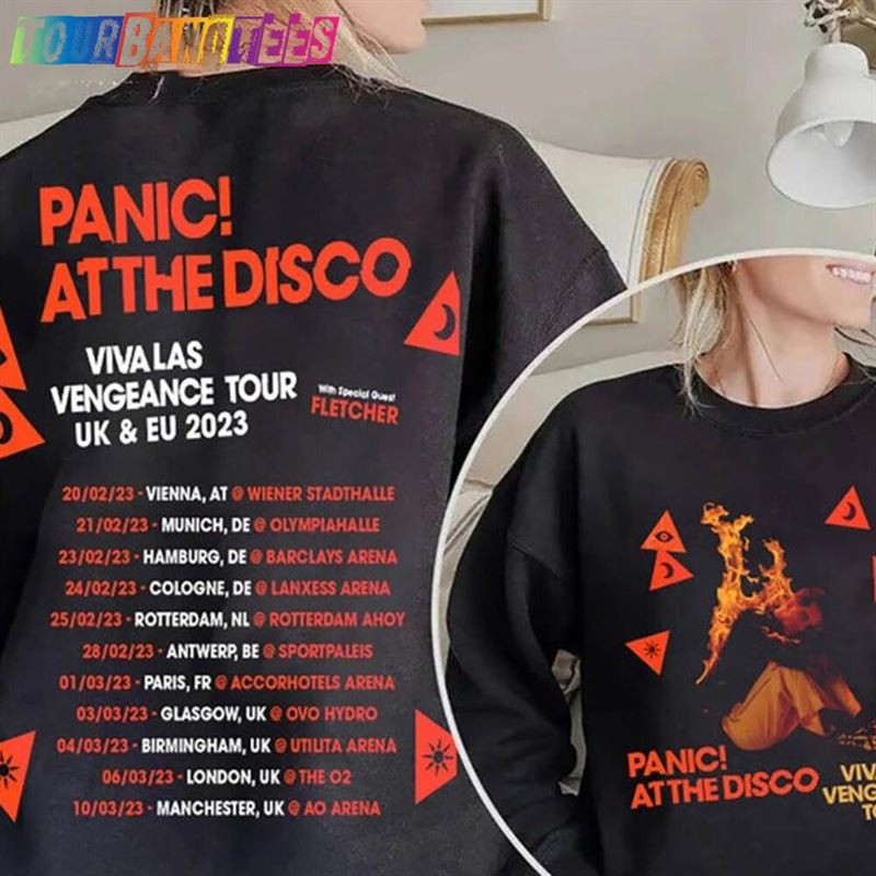 Panic At The Disco Tour Long Sleeve Shirt Viva Las Vengeance T-Shirt Gift Unisex Classic 29Uf166423 – Utopia Fashion