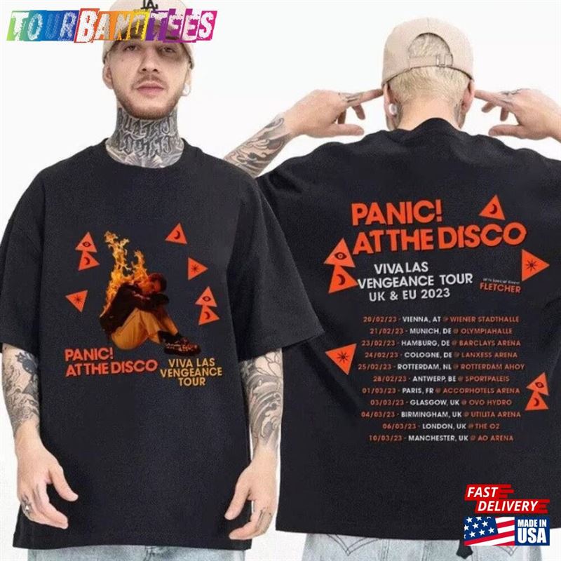 Panic At The Disco Tour Shirt Sides Viva Las Vengeance Gift Hoodie Unisex 29Uf172709 – Utopia Fashion