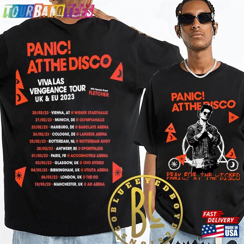 Panic At The Disco Tour Shirt Viva Las Vengeance Gift Sweatshirt T-Shirt 29Uf169910 – Utopia Fashion