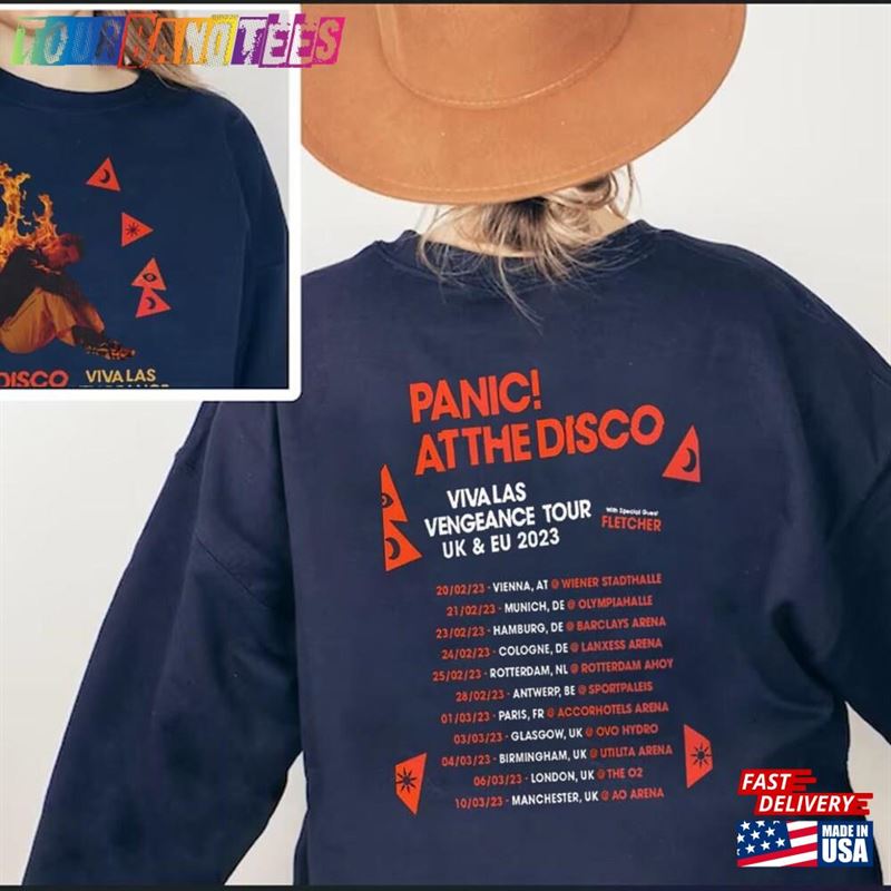 Panic At The Disco Viva Las Vengeance Tour Shirt T-Shirt Hoodie 29Uf166226 – Utopia Fashion