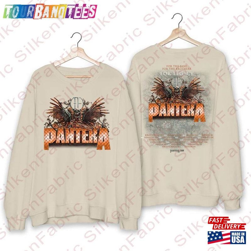 Pantera Tour With Lamp Of God Shirt Band For Fan Metal Rock Concert Sweatshirt T-Shirt 29Uf173692 – Utopia Fashion