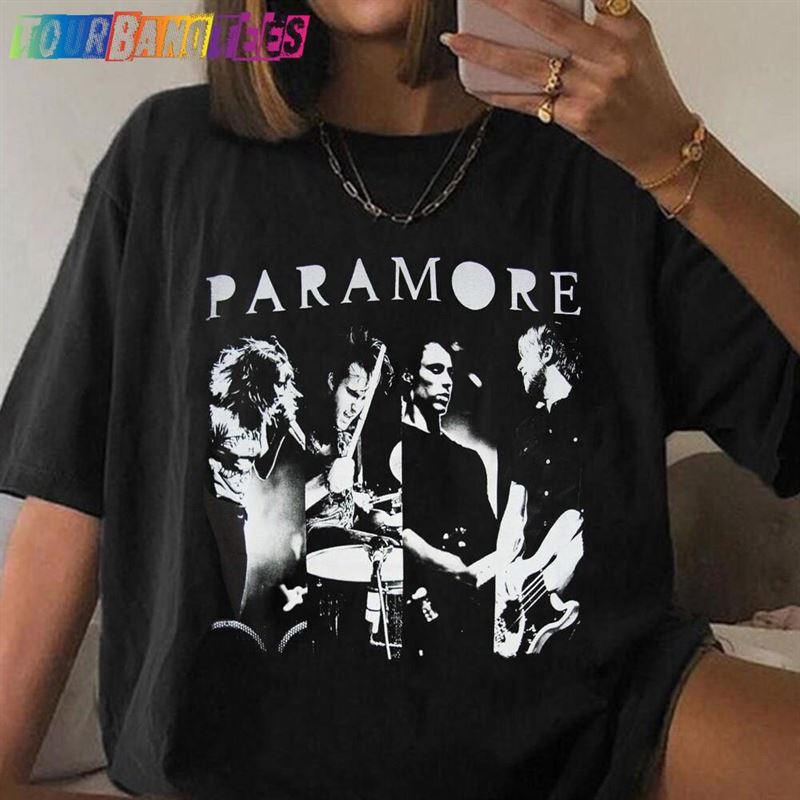 Para More Ri Ot Band Rock Shirt Hayley Williams Tee Sweatshirt T-Shirt 29Uf166350 – Utopia Fashion