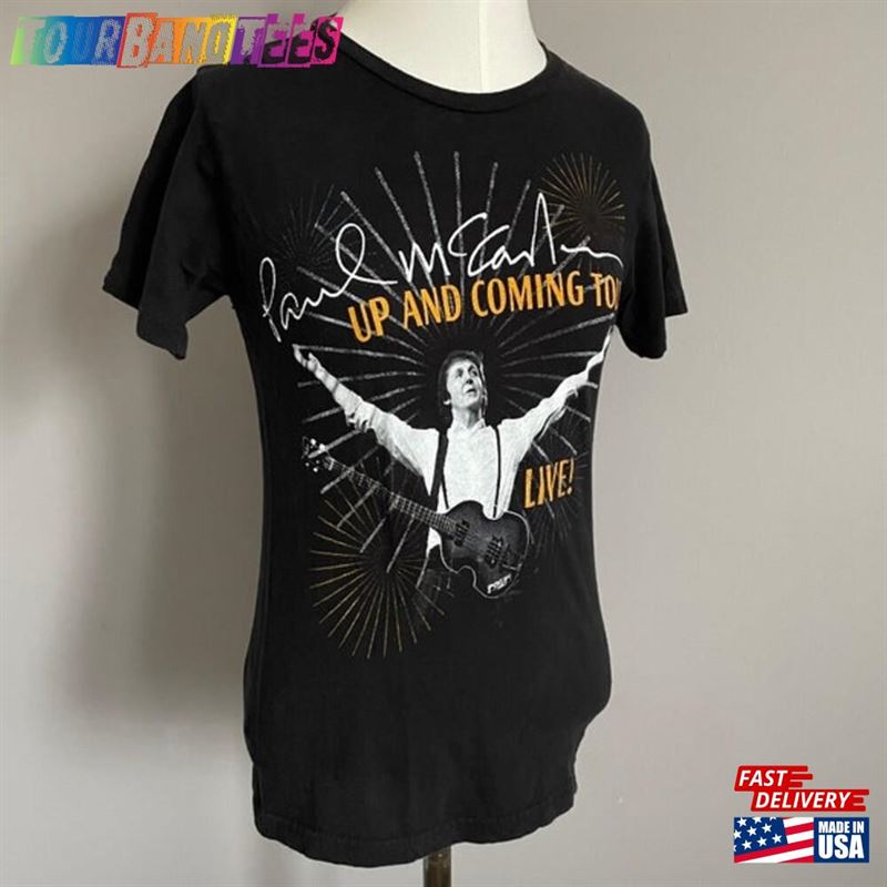 Paul Mccartney Macca Up And Coming Black Na Tour T-Shirt Tee S Sweatshirt 29Uf166340 – Utopia Fashion