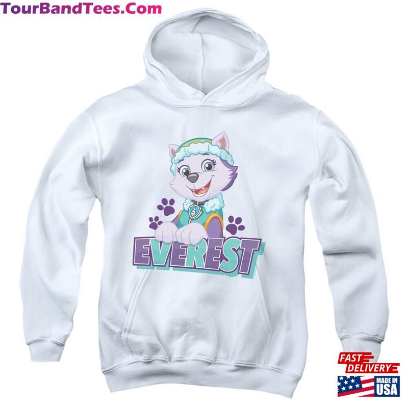 Paw Patrol Everest Logo Youth White Shirt Sweatshirt Unisex 29Uf167481 – Utopia Fashion