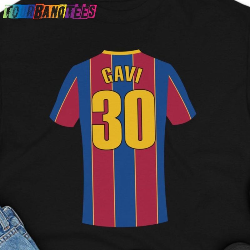 Pedri Gavi Barcelona Football Shirt Classic Unisex 29Uf178518 – Utopia Fashion