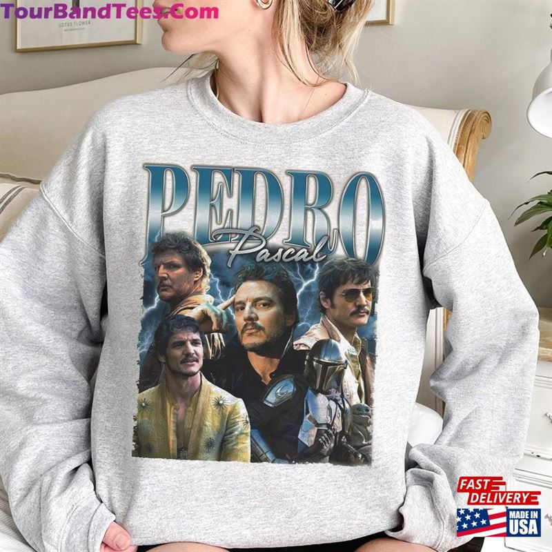 Pedro Pascal T-Shirt 90S Inspired Vintage Shirt Bootleg Actor Fan Gift Sweatshirt Classic 29Uf172046 – Utopia Fashion