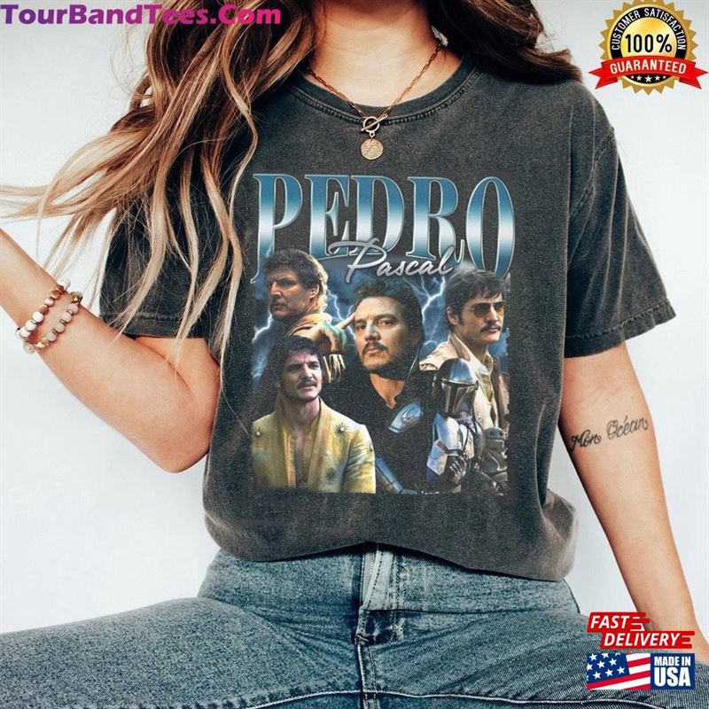 Pedro Pascal T-Shirt 90S Inspired Vintage Shirt Bootleg Actor Fan Gift Sweatshirt Classic 29Uf172046 – Utopia Fashion