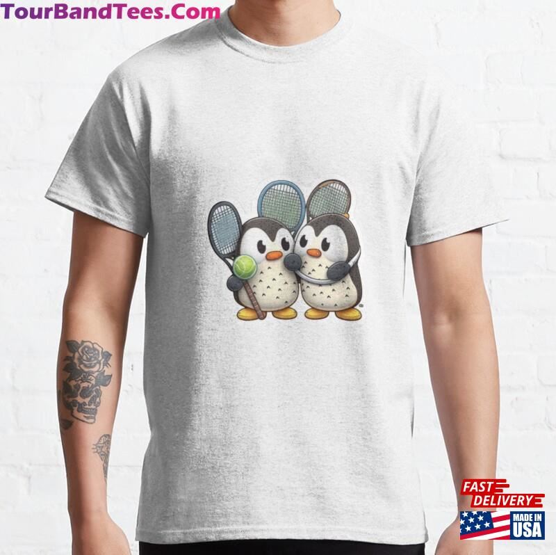 Penguin Lovers Classic T-Shirt 29Uf187027 – Utopia Fashion