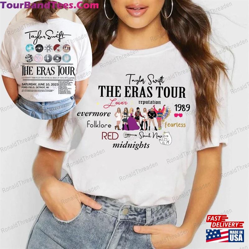 Personalisable The Eras Tour Date And Place Shirt Sweatshirt Side Taylor Unisex Classic 29Uf187094 – Utopia Fashion