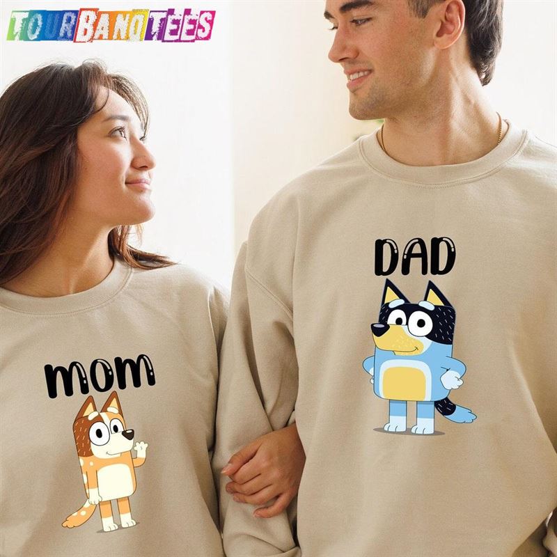 Personalized Bluey Family Sweatshirt Birthday Party Custom Unisex 29Uf177911 – Utopia Fashion