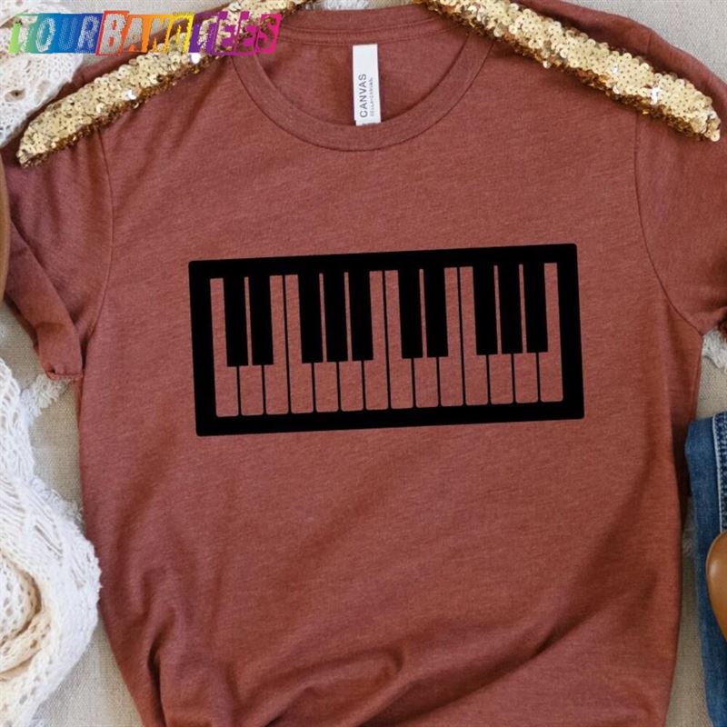 Piano Keys Shirt Pianist Funny Musician T-Shirt Unisex 29Uf175709 – Utopia Fashion