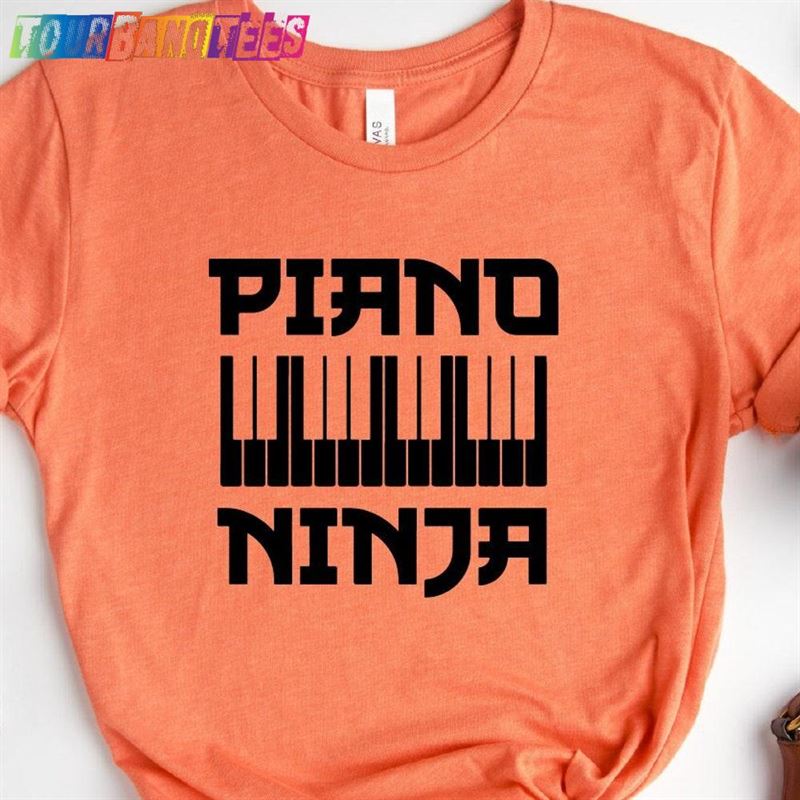 Piano Ninja Shirt Gift For Pianists Men And Women Music Lover Sweatshirt T-Shirt 29Uf175639 – Utopia Fashion