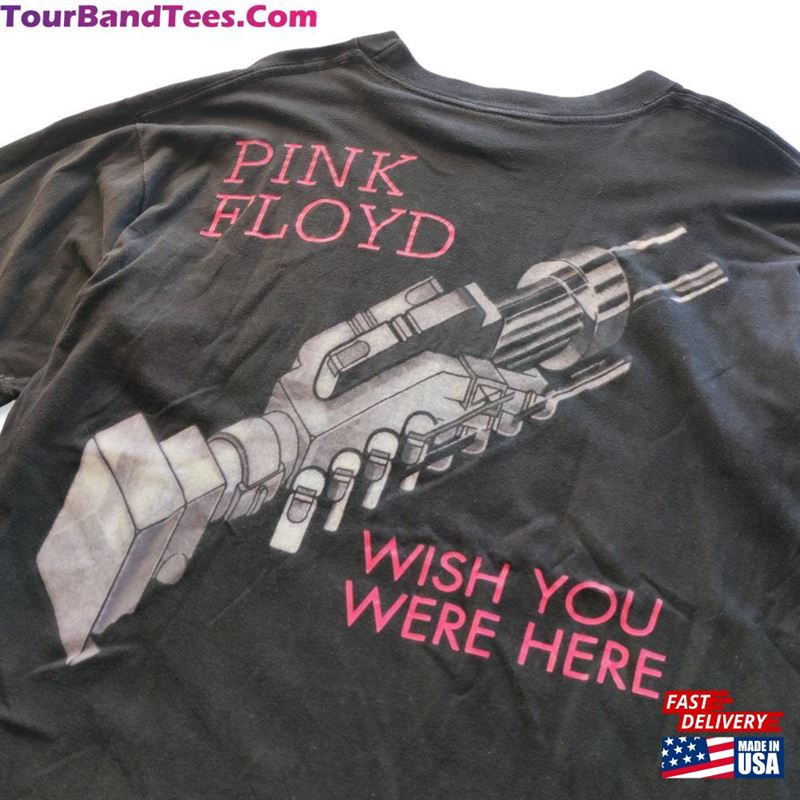 Pink Floyd Wish You Were Here 90’S Vintage Rock Band Single Stitch T-Shirt Brockum Unisex 29Uf168366 – Utopia Fashion