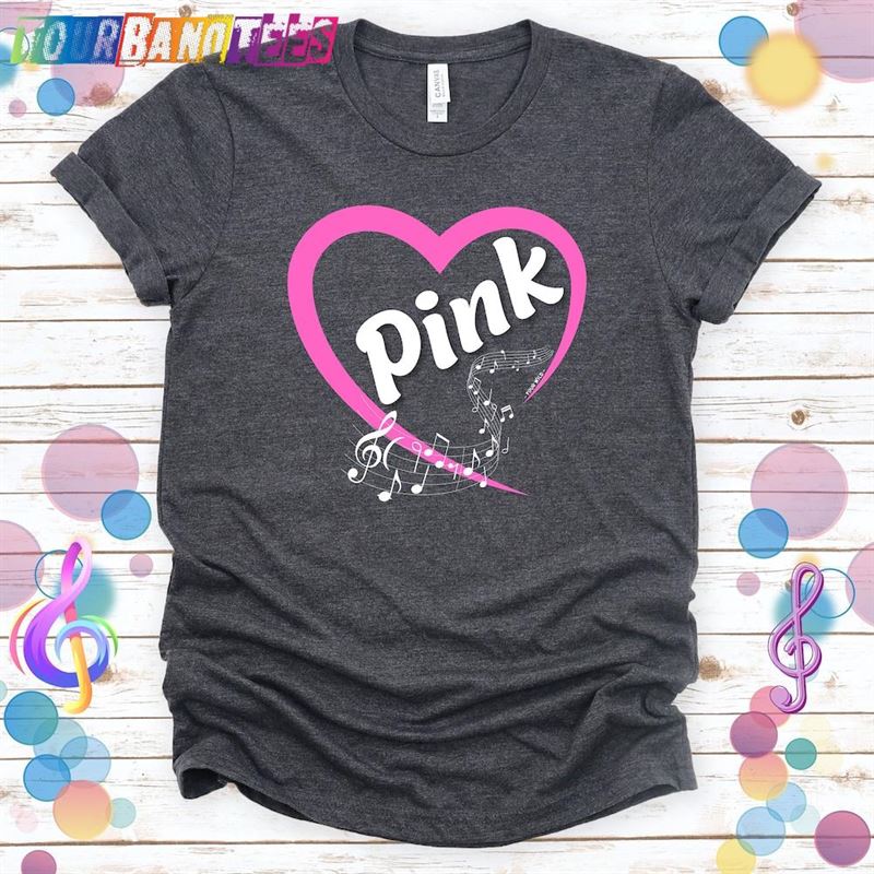 Pink Shirt Music Concert Pop Rock Classic T-Shirt 29Uf180111 – Utopia Fashion