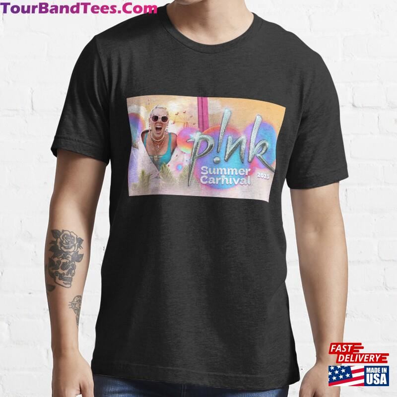 Pink The Carnival Of Summer Tour Mela1 Essential T-Shirt Unisex 29Uf172469 – Utopia Fashion