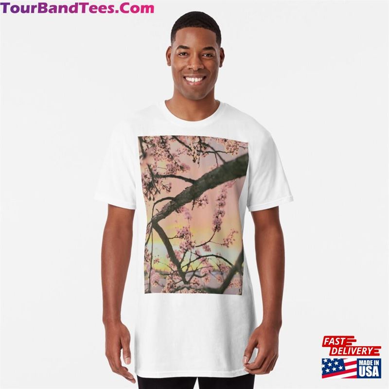 Pink Through The Tree Long T-Shirt Classic Unisex 29Uf166072 – Utopia Fashion