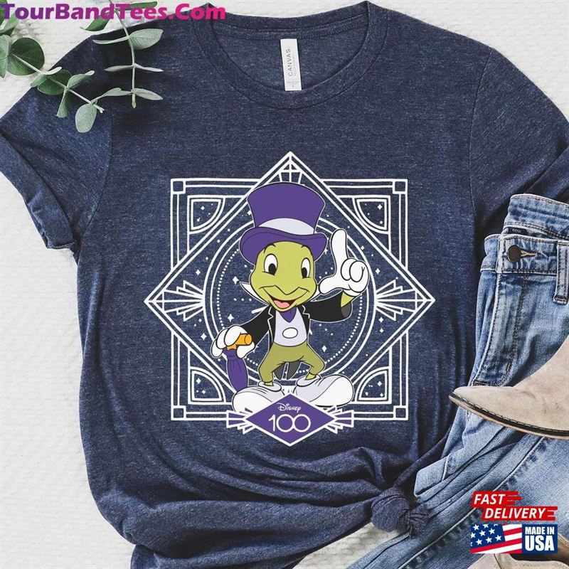 Pinocchio And Jiminy Cricket Disney Years Of Wonder Shirt 100Th Anniversary Tee Walt Company T-Shirt Hoodie Sweatshirt 29Uf167652 – Utopia Fashion