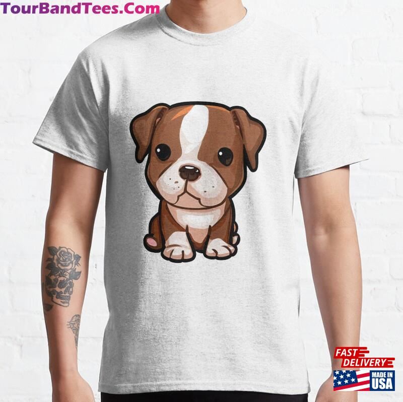 Pit Bull Puppy Classic T-Shirt 29Uf172436 – Utopia Fashion