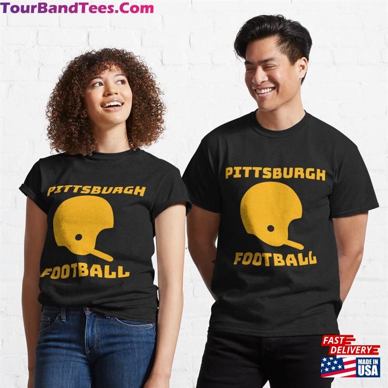 Pittsburgh Football Retro Helmet Vintage Black Shirt Unisex Hoodie 29Uf166354 – Utopia Fashion