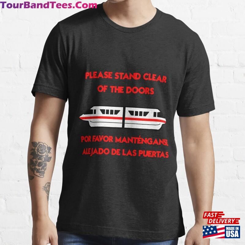 Please Stand Clear Of The Door Red T-Shirt Unisex Sweatshirt 29Uf182202 – Utopia Fashion