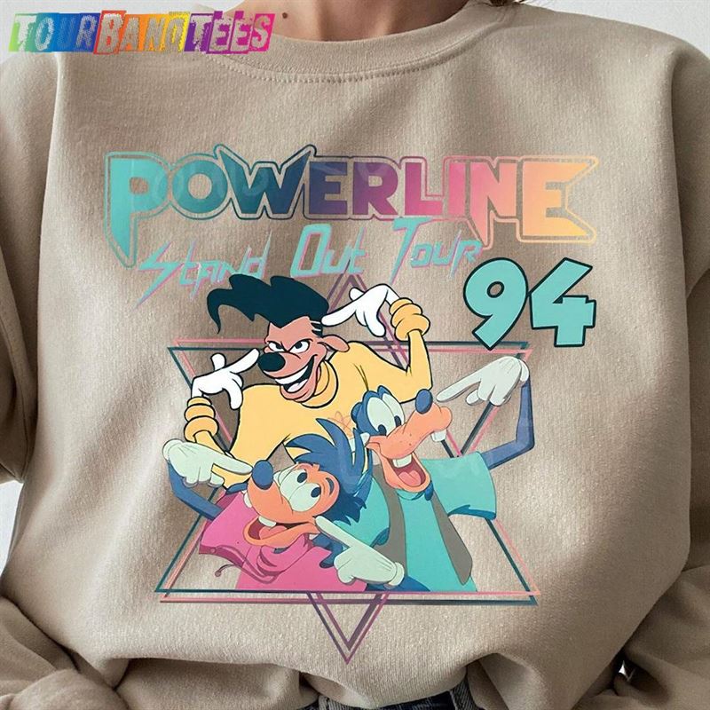 Powerline Stand Out Tour Shirt Vintage Goofy Movie A Classic Unisex 29Uf176221 – Utopia Fashion