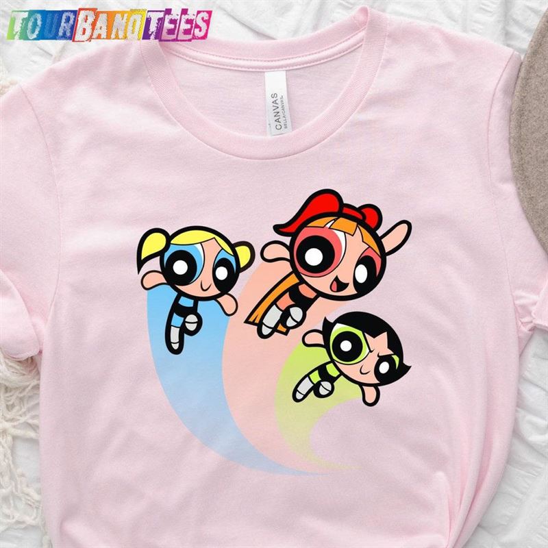 Powerpuff Girls Shirt Cartoon T-Shirt Network Tee Classic Unisex 29Uf176185 – Utopia Fashion