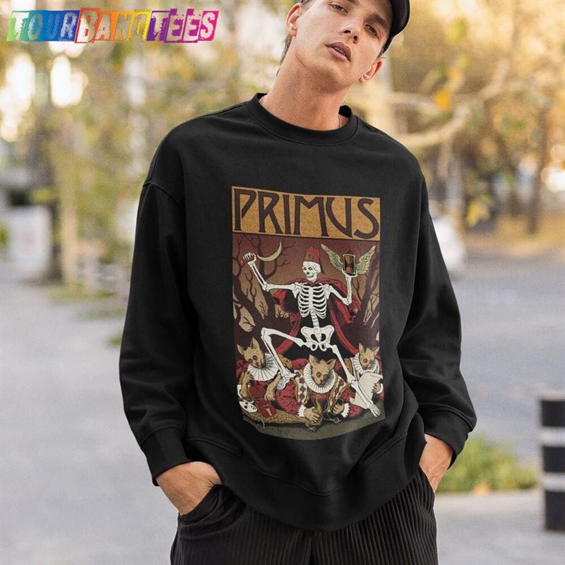 Primus Vintage Inspired Skeleton King Pullover Shirt Rock Music Band Lover Metal Unisex T-Shirt Hoodie 29Uf165828 – Utopia Fashion