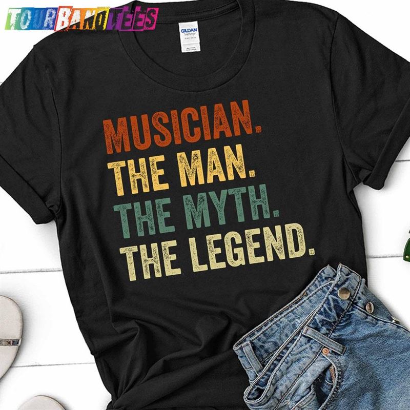 Proud Musician Shirt Funny Music Fathers Day Gift For Dad Husband Unisex T-Shirt 29Uf175148 – Utopia Fashion