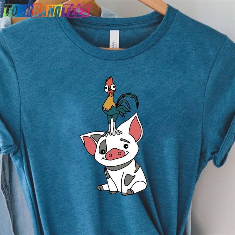 Pua And Hei Tee Disney Moana T-Shirt Cute Character Hoodie 29Uf178640 – Utopia Fashion