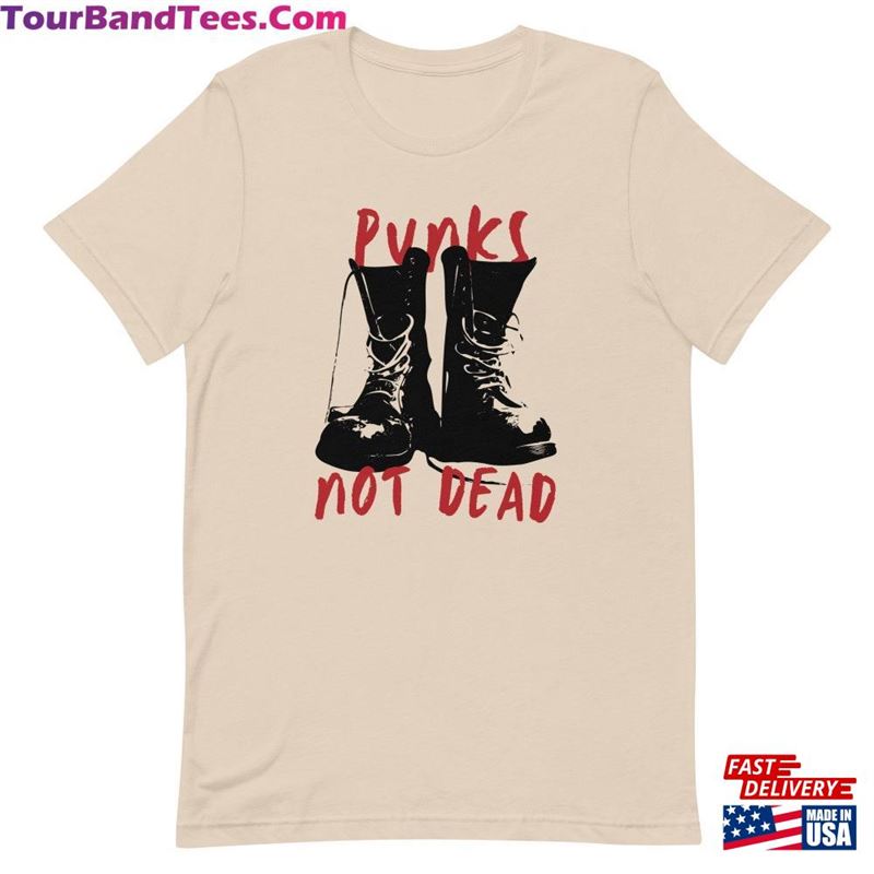 Punks Not Dead T-Shirt Punk Rock Music Dr Martens Boots Sweatshirt Hoodie 29Uf167062 – Utopia Fashion