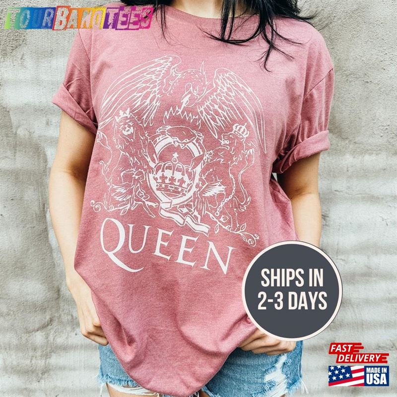 Queen Shirt Band Tee Vintage T-Shirt Unisex 29Uf171833 – Utopia Fashion