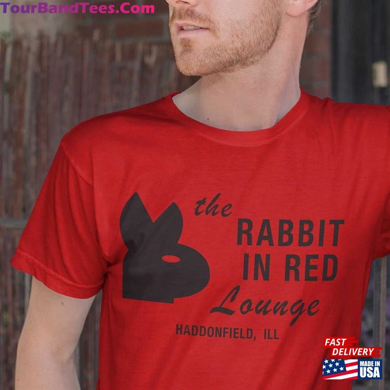 Rabbit In Red Lounge Michael Myers Halloween Film Unisex T-Shirt Black Or Sweatshirt 29Uf167345 – Utopia Fashion