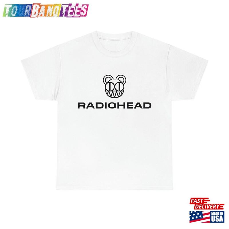 Radiohead Band Logo Shirt Members Fan 90’S Rock Thom Yorke Jonny Greenwood T-Shirt Hoodie 29Uf171351 – Utopia Fashion