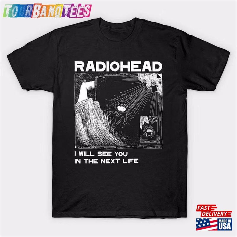 Radiohead I Will See You Kid A Next Life T-Shirt Vintage Style Gift For Men Classic Sweatshirt 29Uf170286 – Utopia Fashion