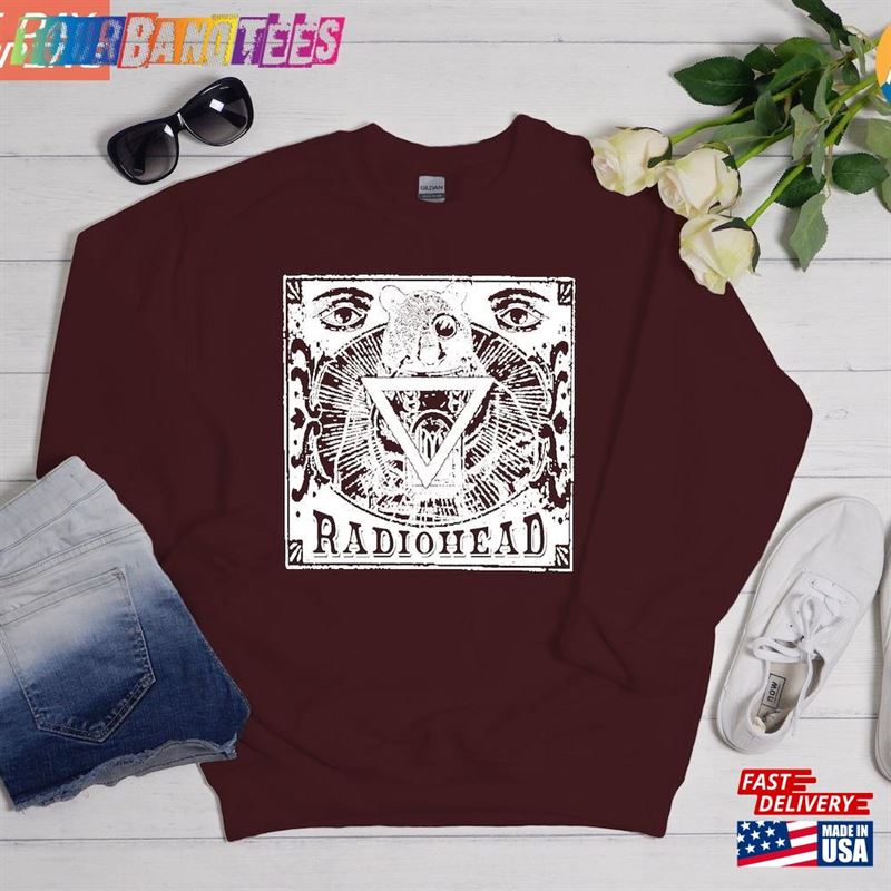 Radiohead Sweatshirt Vintage Concert Unisex Classic 29Uf171897 – Utopia Fashion